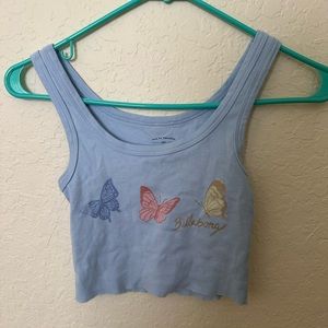 Butterfly Billabong tank top
